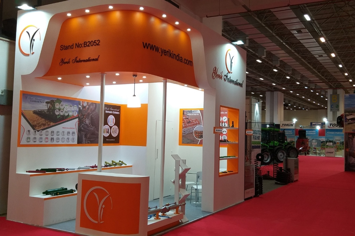 Exhibition stand production and logistics services by Orvex Expo
