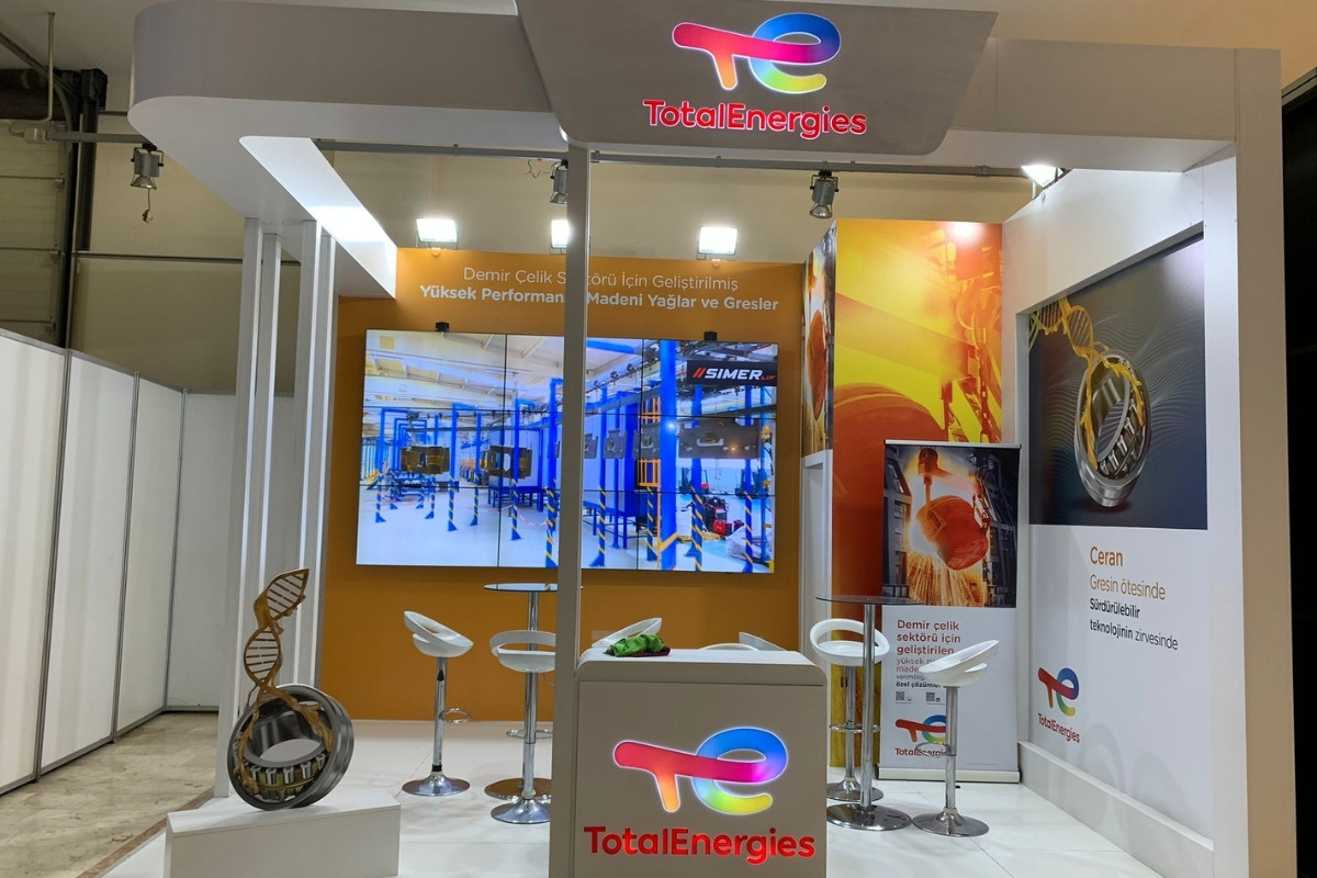 TotalEnergies exhibition stand project delivered by Orvex Expo